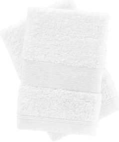 Бели памучни кърпи в комплект от 2 бр. от тери 30x30 cm Anti-Bacterial – Catherine Lansfield