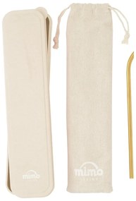 Прибори за хранене 6 бр. от неръждаема стомана в златисто Mimo – Premier Housewares