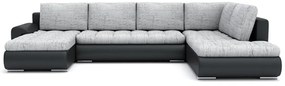 Разтегателен диван в П-образна форма TONIO II, 300x75x200, lawa 09/soft 11, дясно