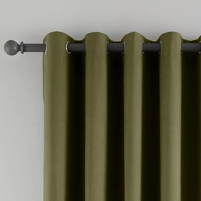 Затъмняващо/термо перде за врата в цвят каки 168x213 cm Wilson – Catherine Lansfield