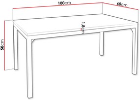 Кафе маса Mocca I-Сиво
