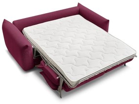 Сгъваем диван в цвят бордо 214 cm Ernest – Bobochic Paris