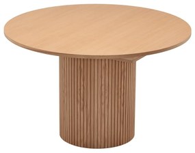 Кръгла сгъваема маса за хранене от дъб ø 115 cm Malaga - Bonami Selection