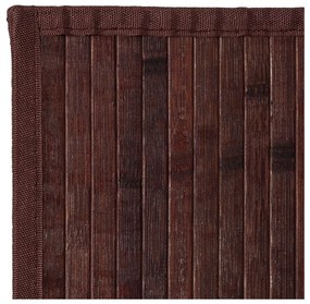 Тъмнокафяв бамбуков килим 75x175 cm - Casa Selección