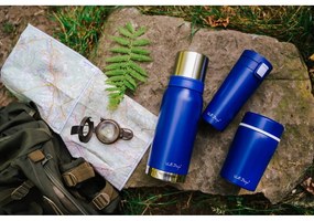 Тъмносиня термочаша за пътуване , 400 ml Fuori - Vialli Design