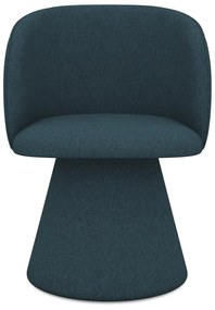 Тапициран трапезен стол в петролен цвят Maia – Makamii