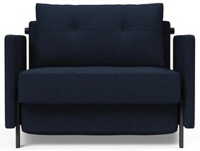 Тъмносин диван стол с подлакътници Смесен танц Blue Cubed - Innovation