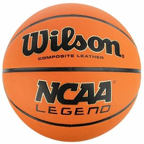 Баскетболна Топка Wilson NCAA Legend Бял Оранжев Кожа Изкуствена кожа 7