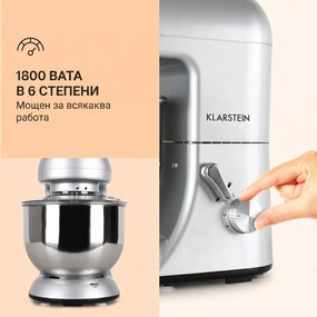 Klarstein Bella Кухненски робот 1800 W,купа 5,2 литра