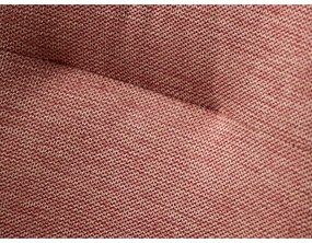 Розов тапициран трапезен стол с подлакътници Roxana – Unique Furniture