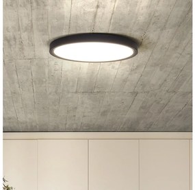 Solight WO8018 - LED таванно осветително тяло ESTELA LED/36W/230V+DO Ø30 см черн