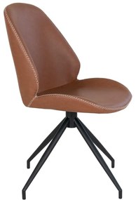 Кафяви трапезни столове в цвят коняк в комплект от 2 броя Monte - House Nordic