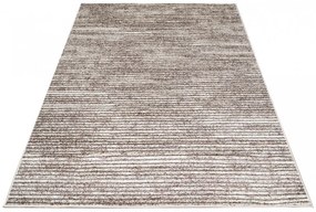 Модерен килим в кафяви нюанси с тънки ивици Ширина: 120 см | Дължина: 170 см