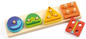 Djeco - Играчка за сортиране 1234 Basic DJ06203G