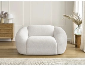 Бяло кресло от букле Tina – Bobochic Paris