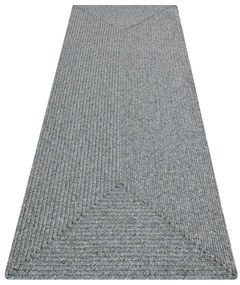 Сив външен килим 200x80 cm - NORTHRUGS