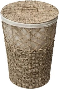 Кош за пране 5five, Кръгъл, Ротанг, 41 l