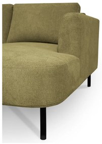 Ъглов диван в цвят горчица (ляв ъгъл/"U" форма) Hero – Scandic