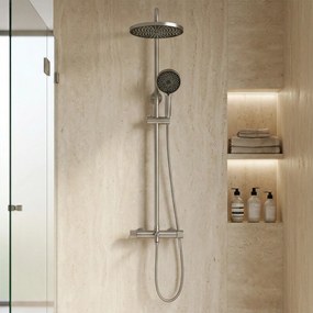 Комплект за душ Rea Lungo Stripe Brush Nickel