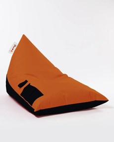 Градински пуф Pyramid Large Double Color Bed Pouf, цвят Оранжев