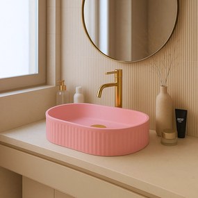 Умивалник за плот Rea Vanda Bubble Gum Matt