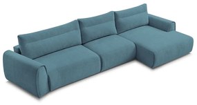 Син ъглов диван Aden – Bobochic Paris