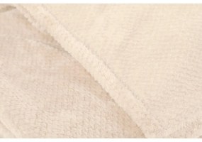Одеяло от микроплюш в цвят слонова кост 150x200 cm Pippa – Tiseco Home Studio