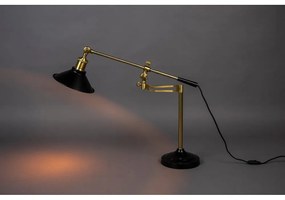 Настолна лампа в черен и златист цвят (височина 50 cm) Penelope – Dutchbone