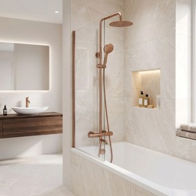 Душ система с Термостат Rea Lungo Diamond Copper