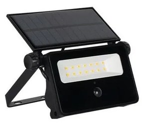 LED соларен прожектор със сензор LED/10W/5,5V IP65 1800 mAh