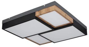 Globo 67286-50 - LED таванно осветително тяло GUNDI LED/50W/230V кафяв/черен