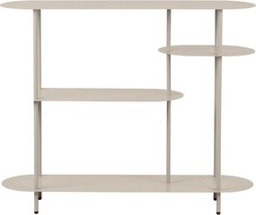 Бежов метален стелаж 118x97x31 cm Rieti – House Nordic