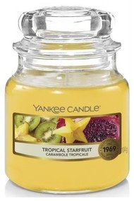 Yankee Candle - Ароматна свещ TROPICAL STARFRUIT малка 104 гр 20-30 часа