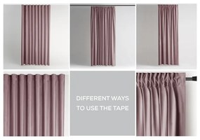 Светлокафяво dimout перде 140x270 cm Pleat – Restilo