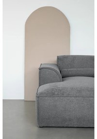 Сив ъглов диван (ляв ъгъл) Flex Felix – Miuform