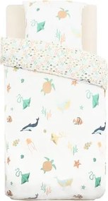 Детско двулицево спално бельо atmosphera Sea, 140×200 cm, Памук