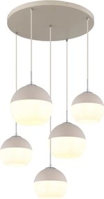 Globo 15999-5HR - Полилей на кабел RAGUSA 5xE27/60W/230V