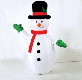 Светеща надуваема лодка snowman 1Led