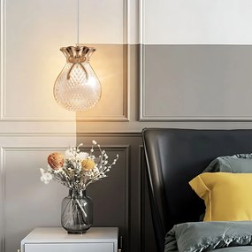 Висяща таванна лампа LHJ107-1CP light rose gold
