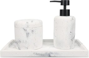 Бял диспенсер за сапун от полиресин 250 ml Suds – S|P Collection