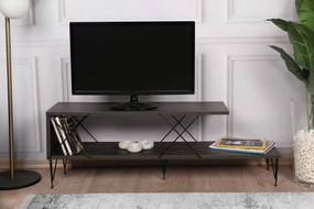 TV Stand Street - Тъмно кафяв