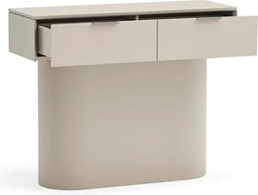 Бежова конзолна маса 36x100 cm Totem – Teulat