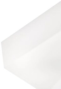 Дизайнерски таванен прожектор бял, въртящ се и накланящ се - Go