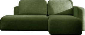 Ъглов диван Cozy-Зелено-Десен