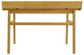 Работна маса от декор от дъб за секретар 44x115 cm Carteret – Woodman