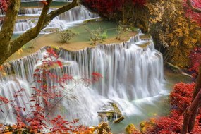Картина на платно – Горски водопад