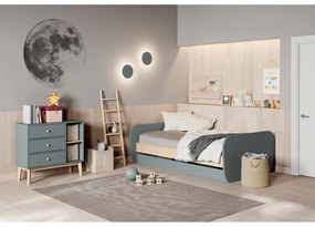 Детски скрин сиво-зелен 90x81x40 cm Esteban – Marckeric