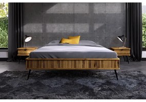 Дъбово двойно легло 160x200 cm Kula - The Beds