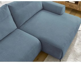 Син ъглов диван Aden – Bobochic Paris