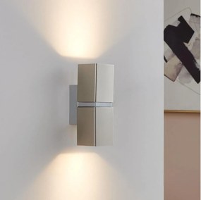 Eglo 96264 - LED стенен аплик PASSA 2xGU10/2,8W/230V, квадратен